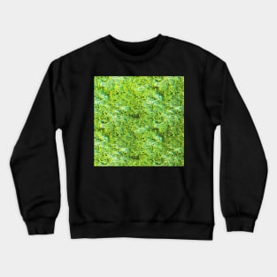 glitch design green Crewneck Sweatshirt